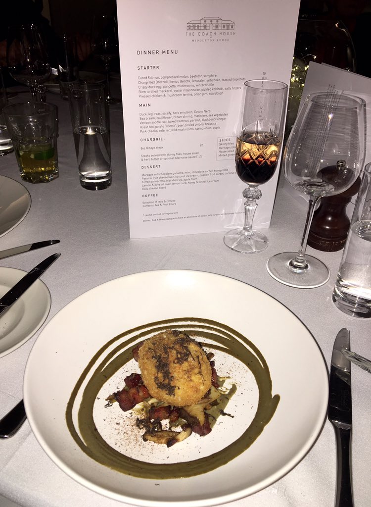 02cwalker's tweet photo. Food Glorious Food 🍴                               The Coach House @MiddletonLodge https://t.co/SVsLeRbEv7