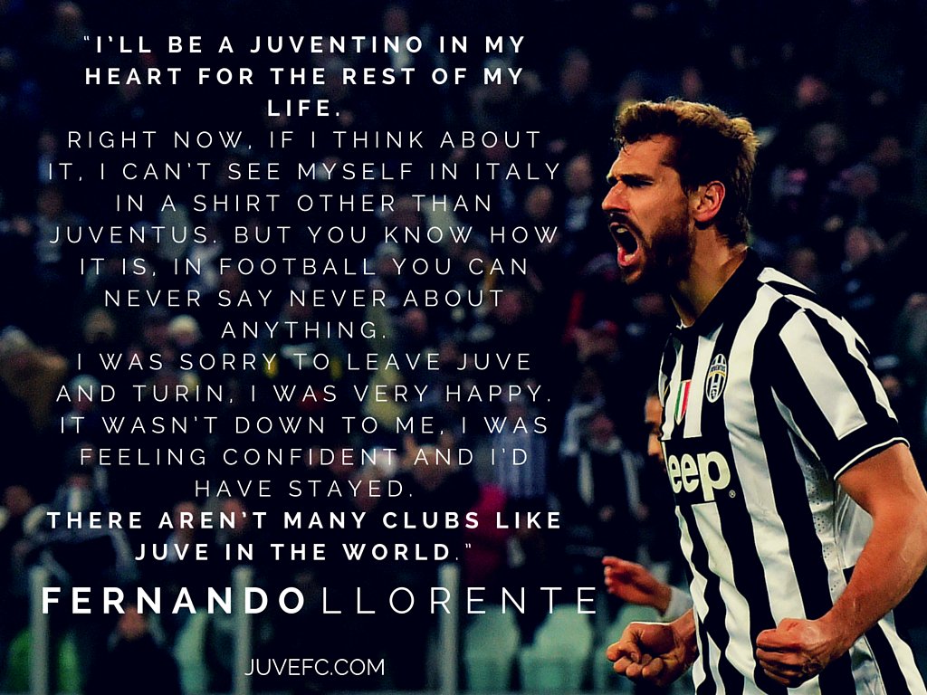 Juvefc On Twitter Fernando Llorente Juventino For Life Https T Co Ikfznbnzxy