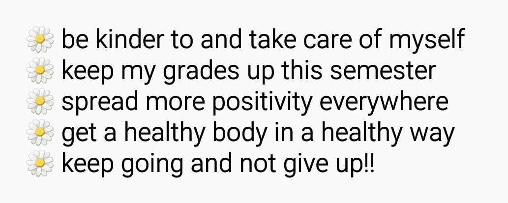 cabbagecutie's tweet photo. my #posiresolutions2016 are all to better myself and better the world one step at a time 🌼 https://t.co/mttkLC6NJl