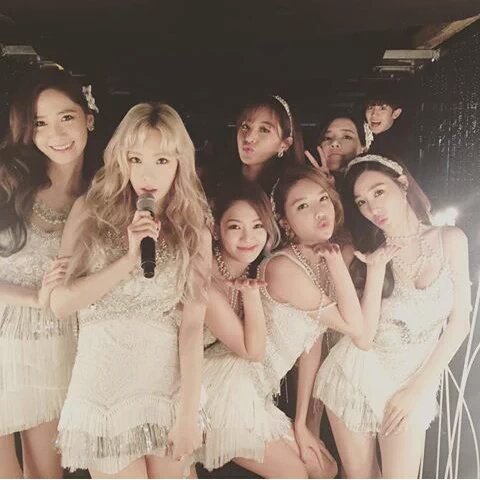 EXOtics_hunhan's tweet photo. NEWEST MEMBER OF SNSD SPOTTED! https://t.co/tUqYPKijRk