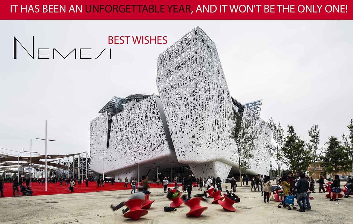 NEMESIarch's tweet photo. @Expo2015Milano @Pad_Ita2015 It has been an unforgettable year, and it won't be the only one! #mybestof2015 #2016 https://t.co/F5MlfnOVZK