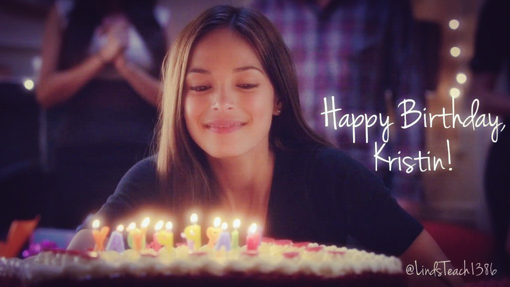 Happy birthday, Kristin Kreuk! 