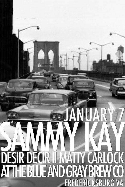 sammykaynj's tweet photo. Hanging out down in va next week! Let's hang buds? 5 dollars at the door! https://t.co/hcvCHrBvcy