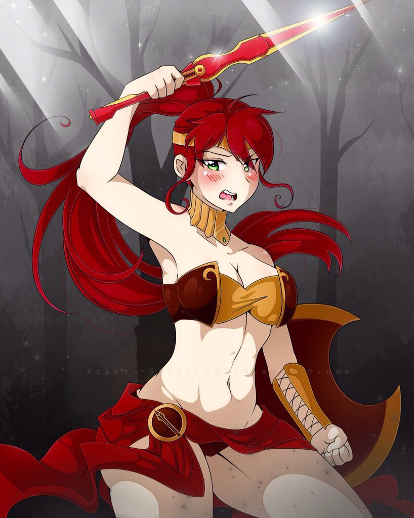 LewdYang's tweet photo. "Pyrrha is just unff~"♡ https://t.co/at11LmKkuB