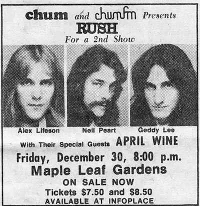 rushisaband's tweet photo. 38 yrs ago @RushTheBand play back-to-back shows w/@AprilWineBand at Maple Leaf Gardens https://t.co/Nnbvxblwt7 https://t.co/Jy9EEfJH3F