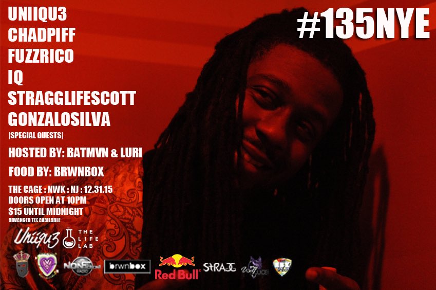 135theparty's tweet image. TOMORROW WE CELEBRATE 

#135NYE || THE CAGE NWK, NJ 

DOPE VIBES, MUSIC &amp;amp; FOOD

ADV TIX : bit.ly/1Jeyusa 🍾