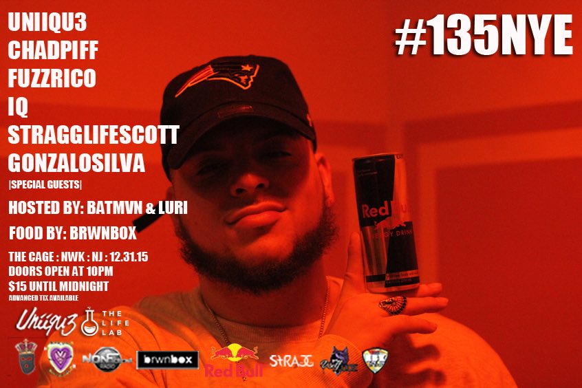 135theparty's tweet image. TOMORROW WE CELEBRATE 

#135NYE || THE CAGE NWK, NJ 

DOPE VIBES, MUSIC &amp;amp; FOOD

ADV TIX : bit.ly/1Jeyusa 🍾