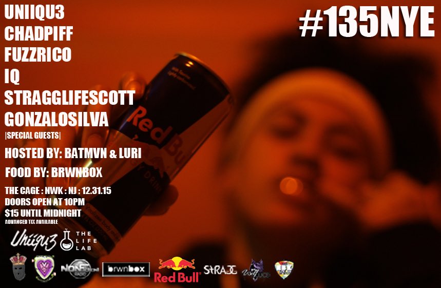135theparty's tweet image. TOMORROW WE CELEBRATE 

#135NYE || THE CAGE NWK, NJ 

DOPE VIBES, MUSIC &amp;amp; FOOD

ADV TIX : bit.ly/1Jeyusa 🍾