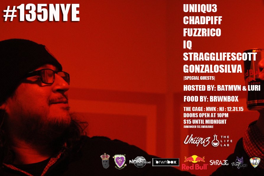 135theparty's tweet image. TOMORROW WE CELEBRATE 

#135NYE || THE CAGE NWK, NJ 

DOPE VIBES, MUSIC &amp;amp; FOOD

ADV TIX : bit.ly/1Jeyusa 🍾