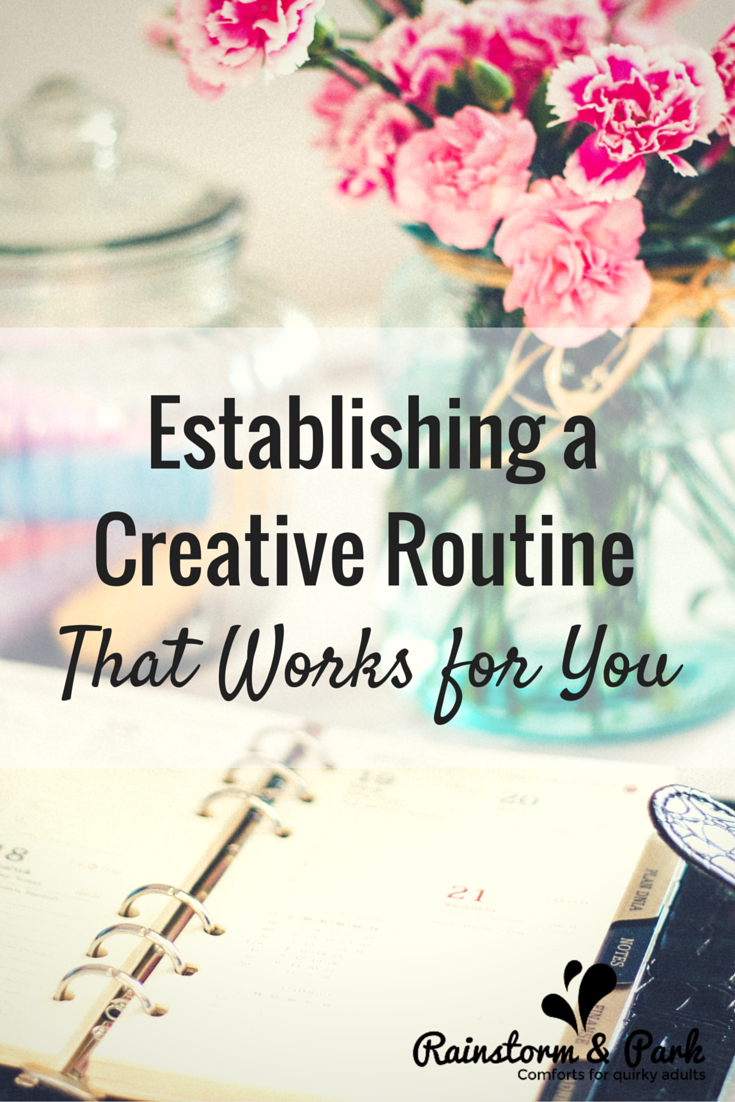 rainstorm_park's tweet photo. Find out how to establish a creative routine that works for you, new on the blog: https://t.co/7FljLNxd9p https://t.co/U0cWw8PNzF