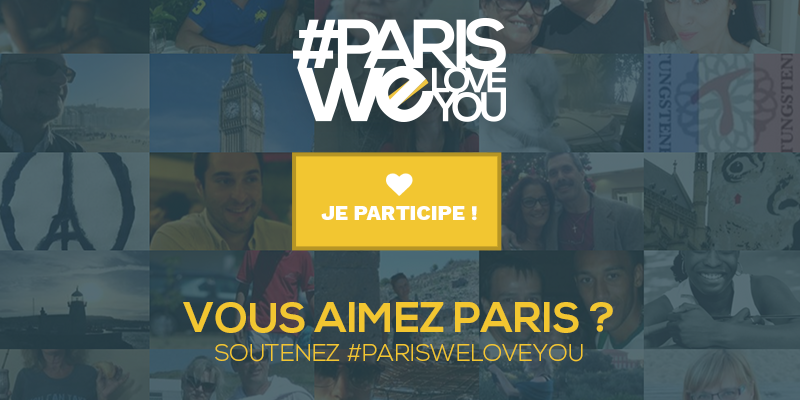 ParisWeLoveYou's tweet photo. Vous n'avez pas encore rejoint #ParisWeLoveYou ? Ajoutez votre photo à la mosaïque ! https://t.co/cSbtEbzeaQ https://t.co/GV9IiXU0zf