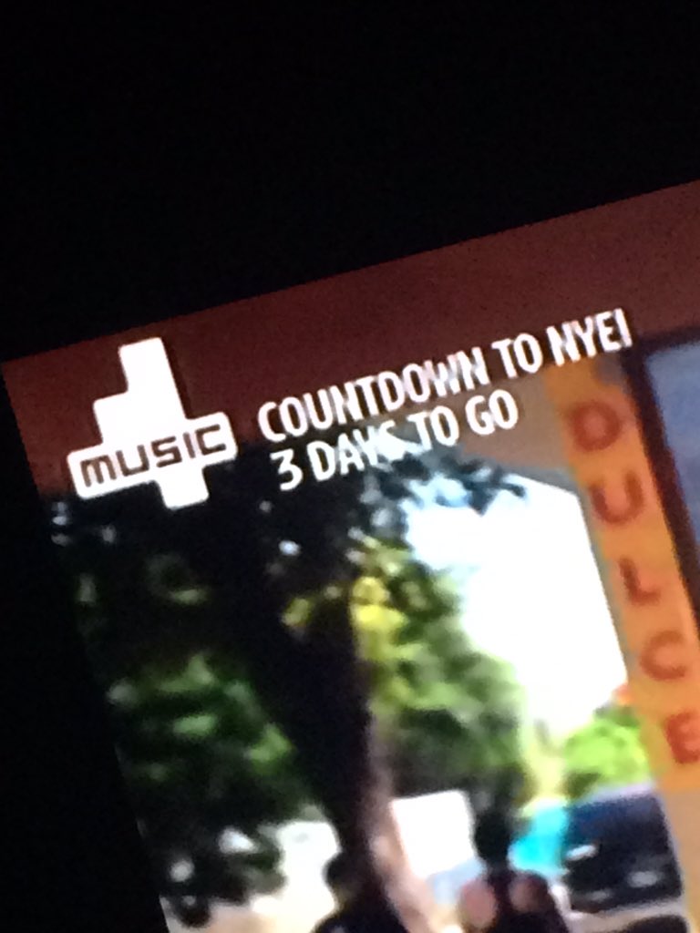 shroom42's tweet photo. @4Music don't you mean 1 day NYE is tomorrow!?!? https://t.co/469H8dDlBl