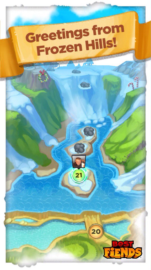 SanusiY's tweet photo. Gate Opened! Bring on the Frozen Hills in #BestFiends - Download FREE - https://t.co/qAzWCWwOeD via @bestfiends https://t.co/ExzVgXRpK8