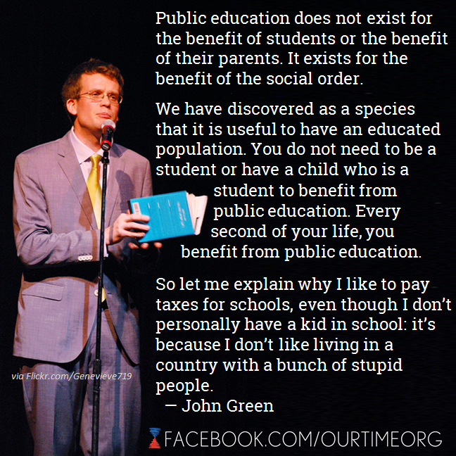 ourtimeorg's tweet image. Well said.