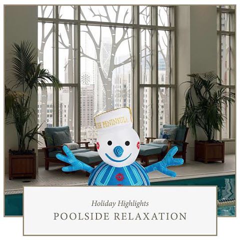 #SnowPage's final Holiday Highlight is enjoying some "me-time" by the pool in <a href="/ThePeninsulaSpa/">ThePeninsulaSpa</a>. #WishToGift