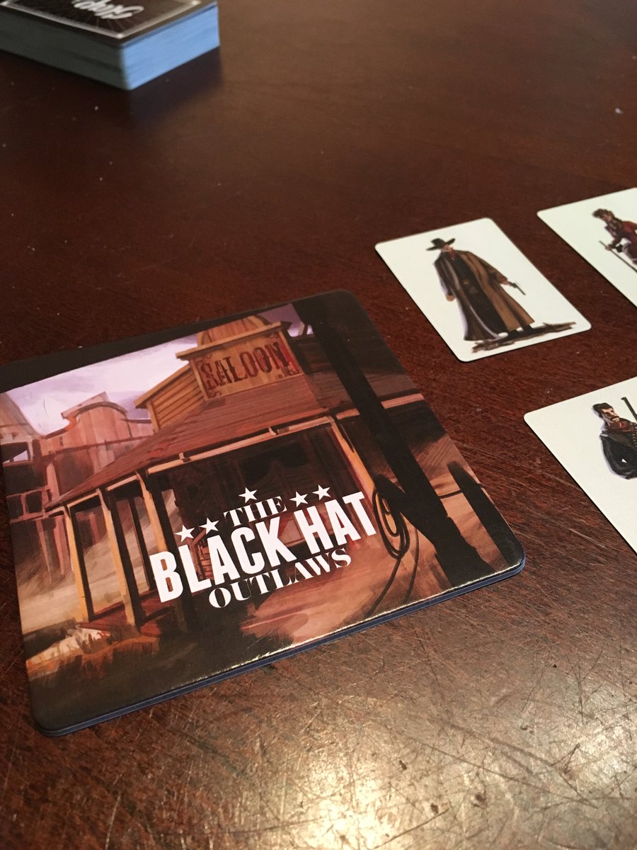braz's tweet photo. Game day starts with a little Slap .45! Black Hat Outlaws win round one! // cc: @gnarwhalstudios https://t.co/qiGYsf2stQ