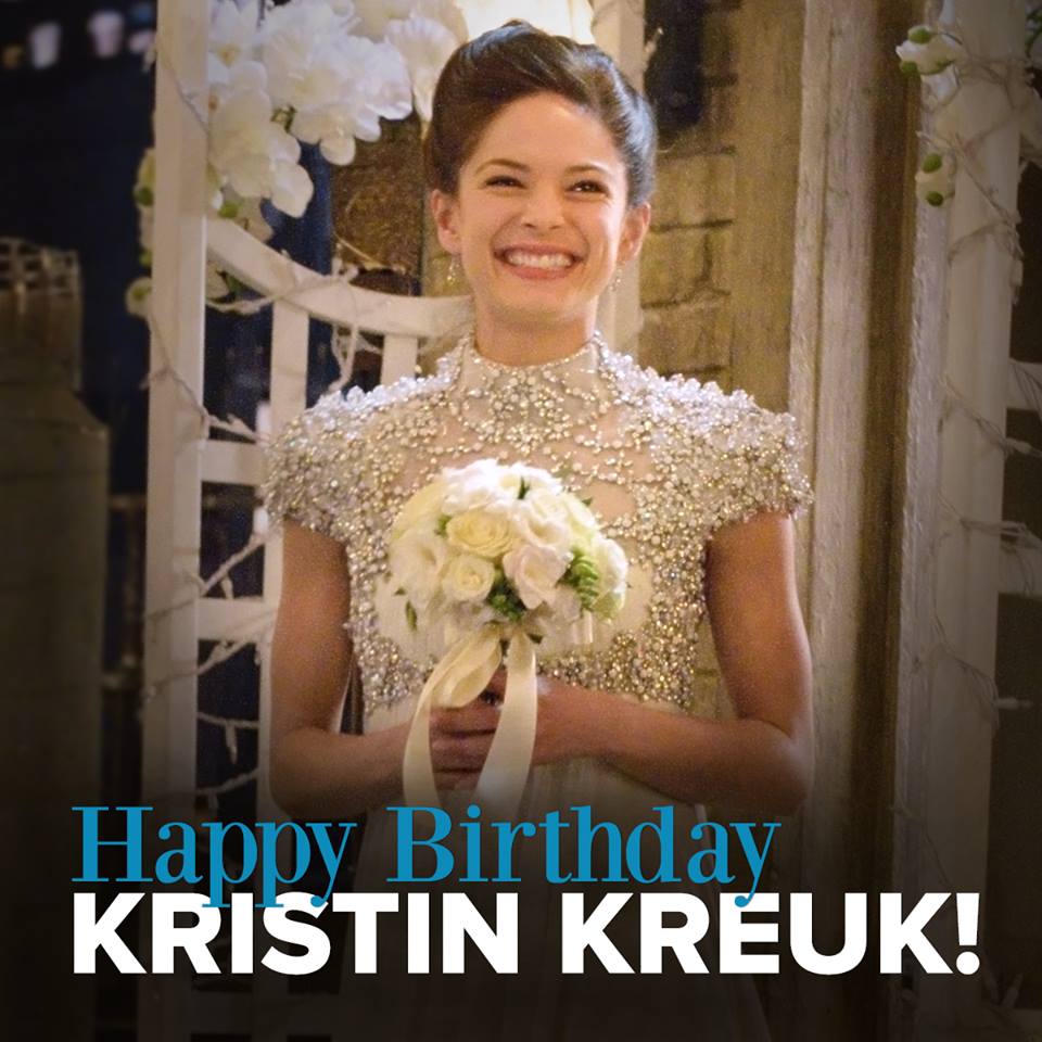 Happy Birthday Kristin Kreuk!!! 