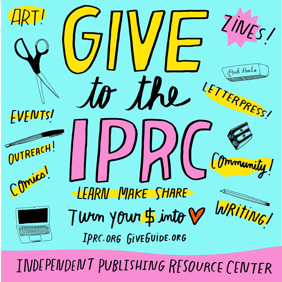 katebingburt's tweet photo. Like learning, making and sharing? ME TOO! 2 days left to give to the @IPRC in 2015! https://t.co/Gg4WId9uGQ https://t.co/ow2aAODWro