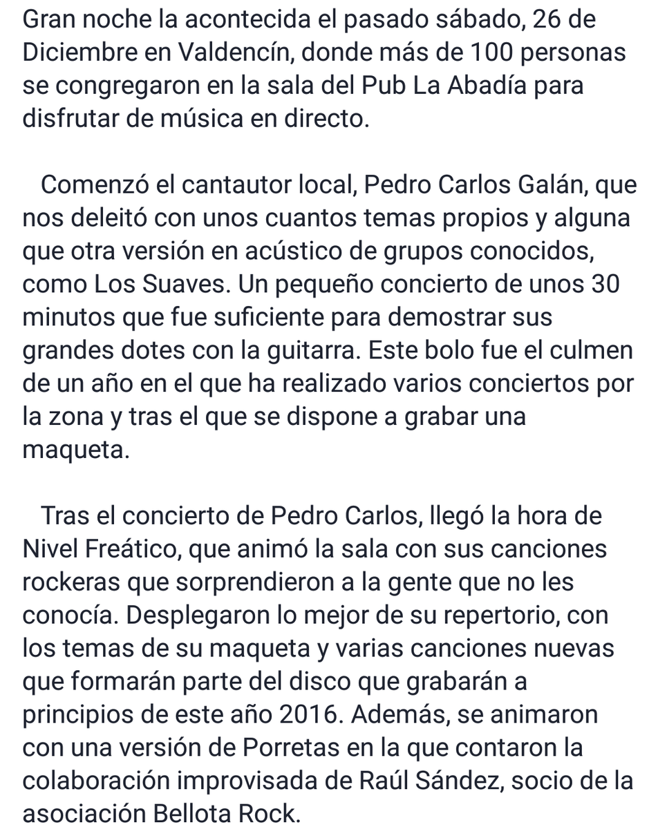 bellotarock's tweet photo. Grande el Festival #ValdencínRock ¡NOS VEMOS EN 2016! https://t.co/gucL5PSAoR