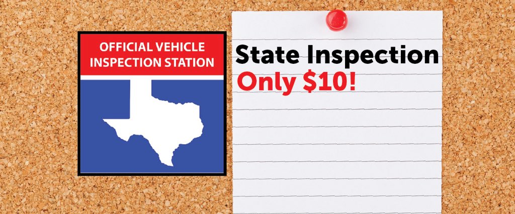 AutoLabCypress's tweet image. Seeing 12/15 or 1/16 on your front window? Call us at (281) 746-3320 for a $10 State Inspection! Ends 12/31.