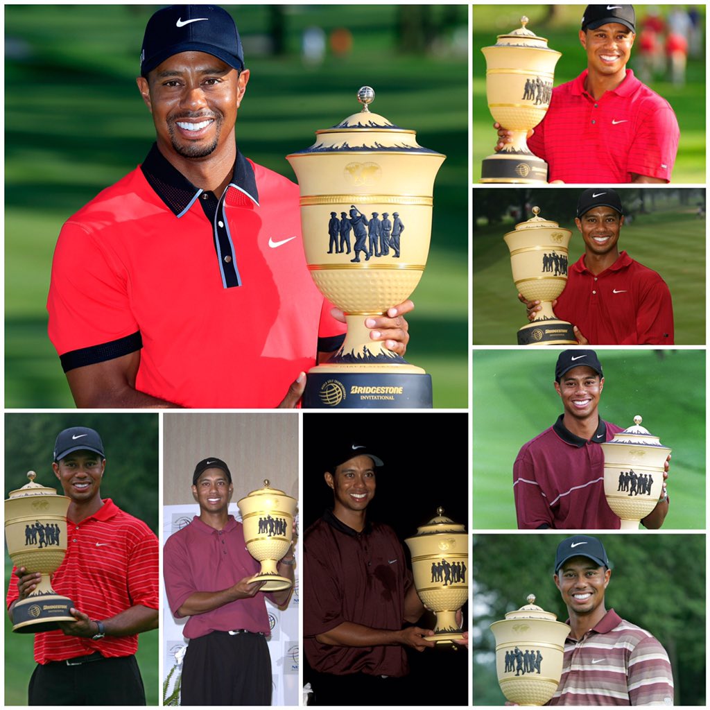 Happy birthday to 8-time winner Tiger Woods! 

Relive his greatest moments:  