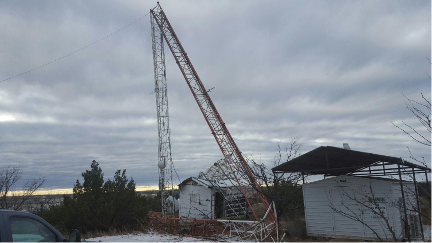 KTPR899's tweet image. We are currently off-air due to damage sustained by our tower during the recent winter storm.