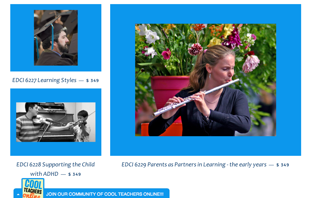 cooleducators's tweet image. Check out all of our neat courses for cool teachers! join.coolteachersonline.com/collections/ou…  #teacherssalaries #continuingeducation