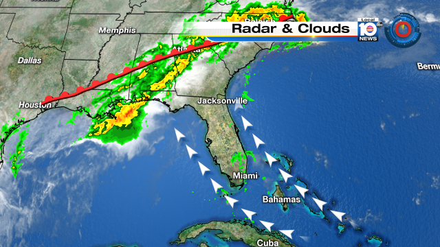 SFLO still could see some showers, the worst of the weather is north https://t.co/D9NvJc6s7d