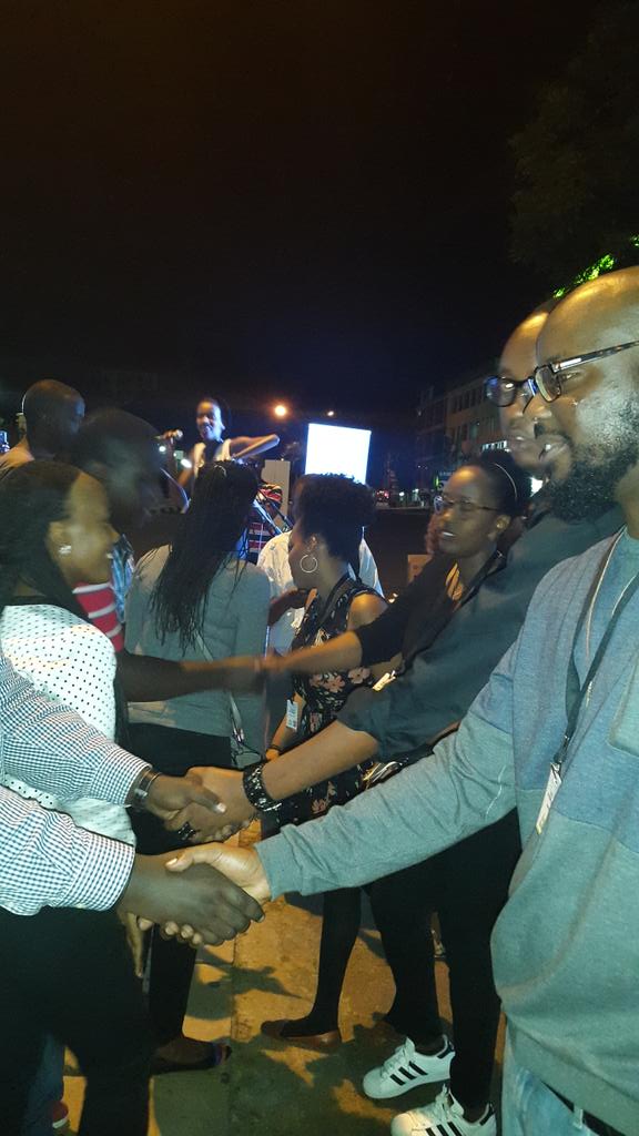 RwandaYouth's tweet photo. Hundreds of young people are now enjoying the #KGLTG at #Kigali car free zone #Rwanda @EjoGroup @RwandaYouthICT https://t.co/vLtH34kzH3