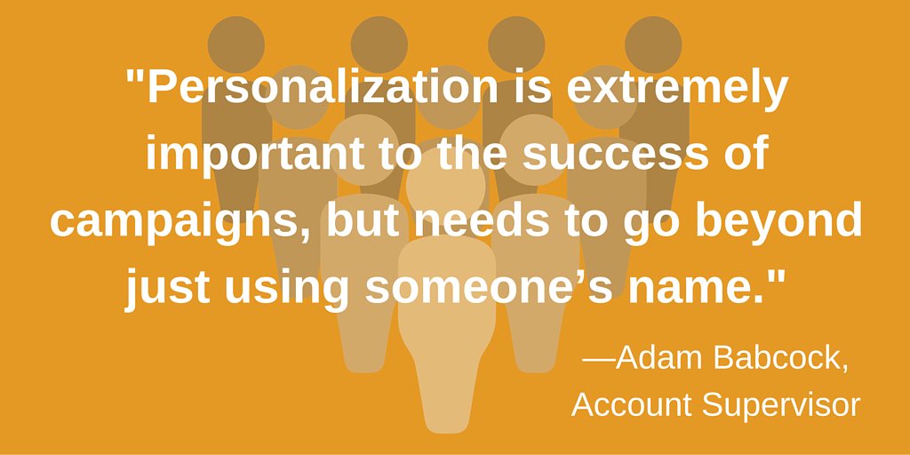 CTRAC's tweet photo. 2015 Digital Marketing Lesson #10: Create relevant, personalized messages. (via @ADBabcock) https://t.co/DPAcxOTPHx https://t.co/s8bXxZMNeq
