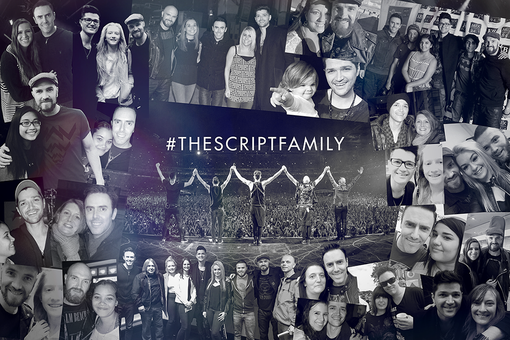 's tweet image. 2015 was amazing, thank you #TheScriptFamily !