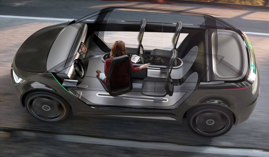 core77's tweet photo. .@IDEO explores the future "third space" of self-driving cars: https://t.co/KQOXcwzB9t https://t.co/2G9K4rhiua
