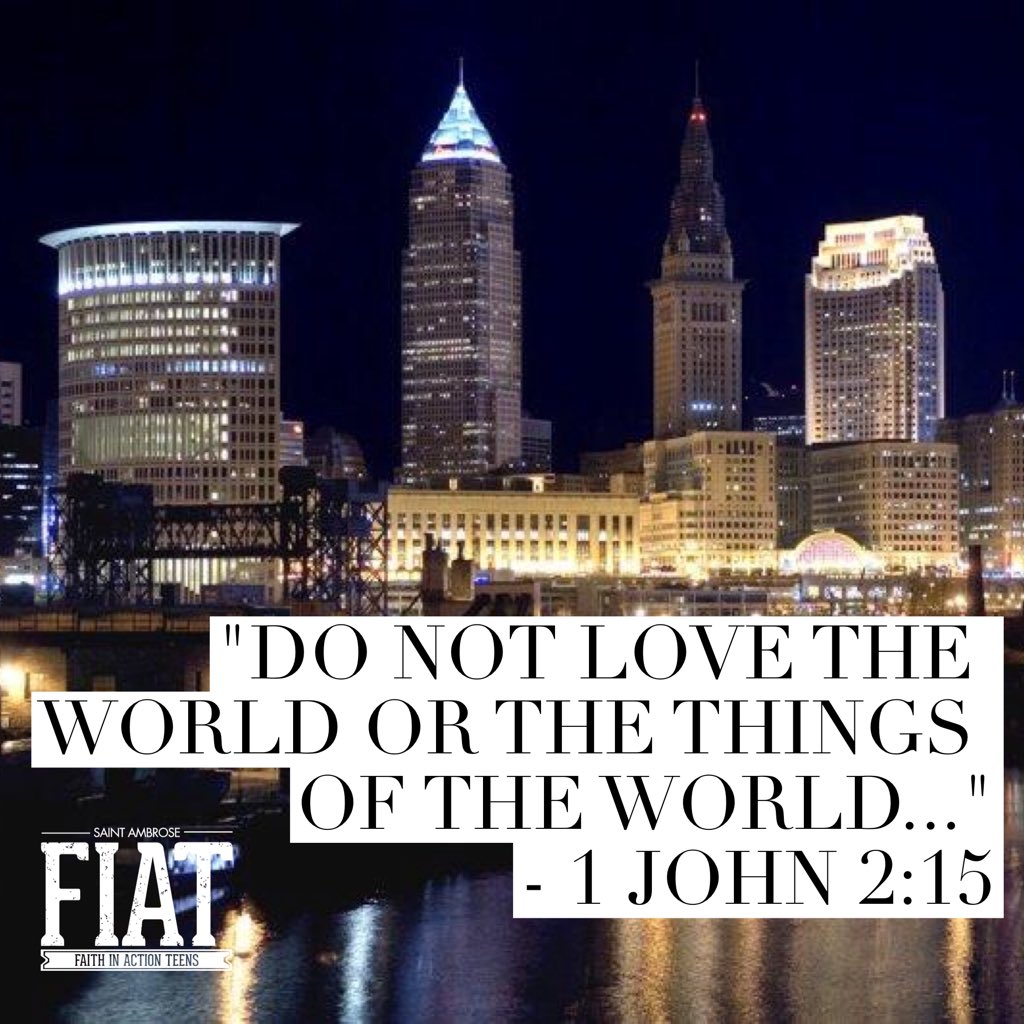 StAmbrose_FIAT's tweet photo. Some wisdom from today's first reading - Happy Wednesday! #FIATstrong https://t.co/4NyX4VWgDv