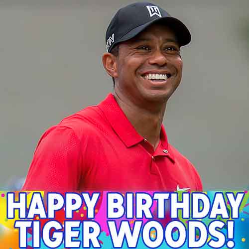 Happy 40th birthday, Tiger Woods! Here\s hoping today is a hole-in-one! 