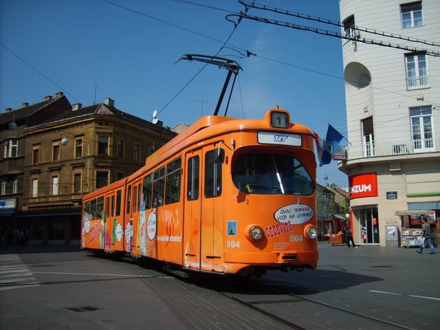 luksa2004's tweet image. DueWag GT-6 im Zagreb 🚃