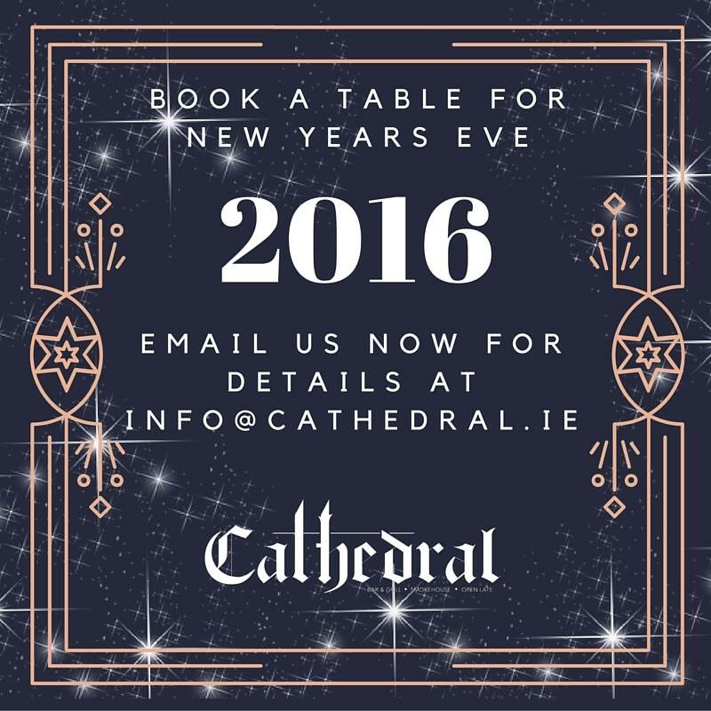 CathedralVenue's tweet photo. Join us tomorrow night for our #NewYearsEve party
#Maynooth https://t.co/2S7e6XCrgj