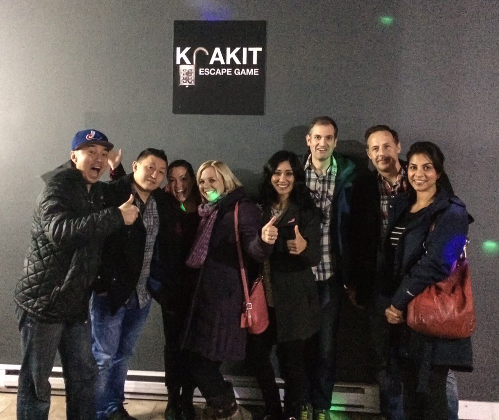 rogerhur's tweet photo. We did it, we escaped! #dreamteam #krakit #escaperoom https://t.co/PeUDxCPNjD