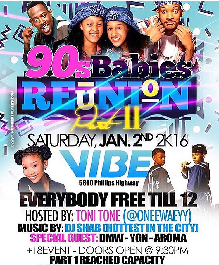 DJSHELDON904's tweet photo. Starting the Year Off Right! #90sBabiesReunion This Saturday Night @ CLUB VIBE / Free before 12 • https://t.co/0NAXBor4uU