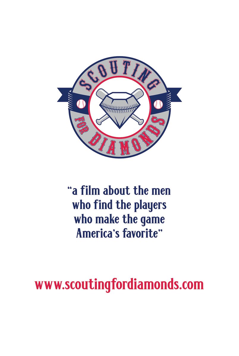 Scouting4Dmnds's tweet photo. Wishing every Scout in Minor &amp; MLB a Happy New Year!  Follow us as we follow you...onto the big screen. Coming Soon. https://t.co/dMLhww21d7