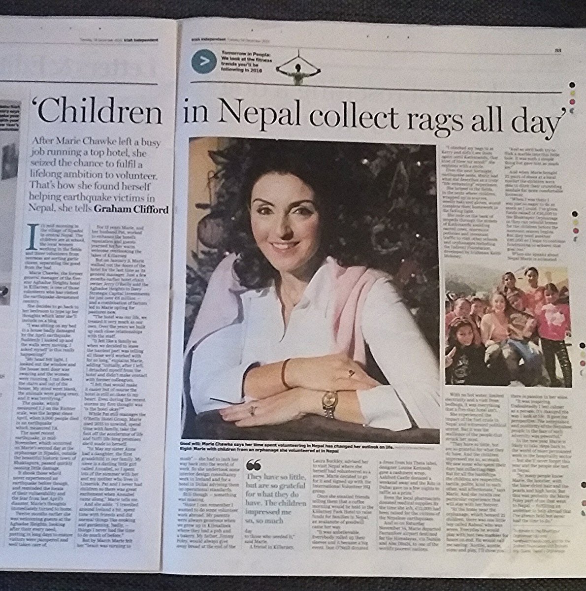New_samachar's tweet photo. #GrahamJClifford: RT SileSeoige: So proud of you LadyChawke 💜
Just catching up on your article about volunteering … https://t.co/HSLOShSVwR