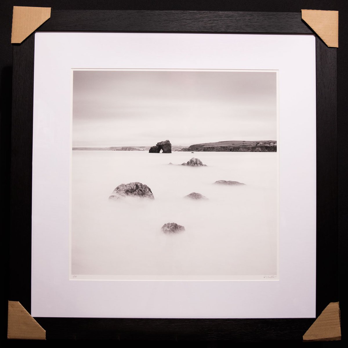 One of my favourite images called Seven, framed and mounted by <a href="/InfoMayne/">Mayne Gallery</a> #Thurlestone #swimstones