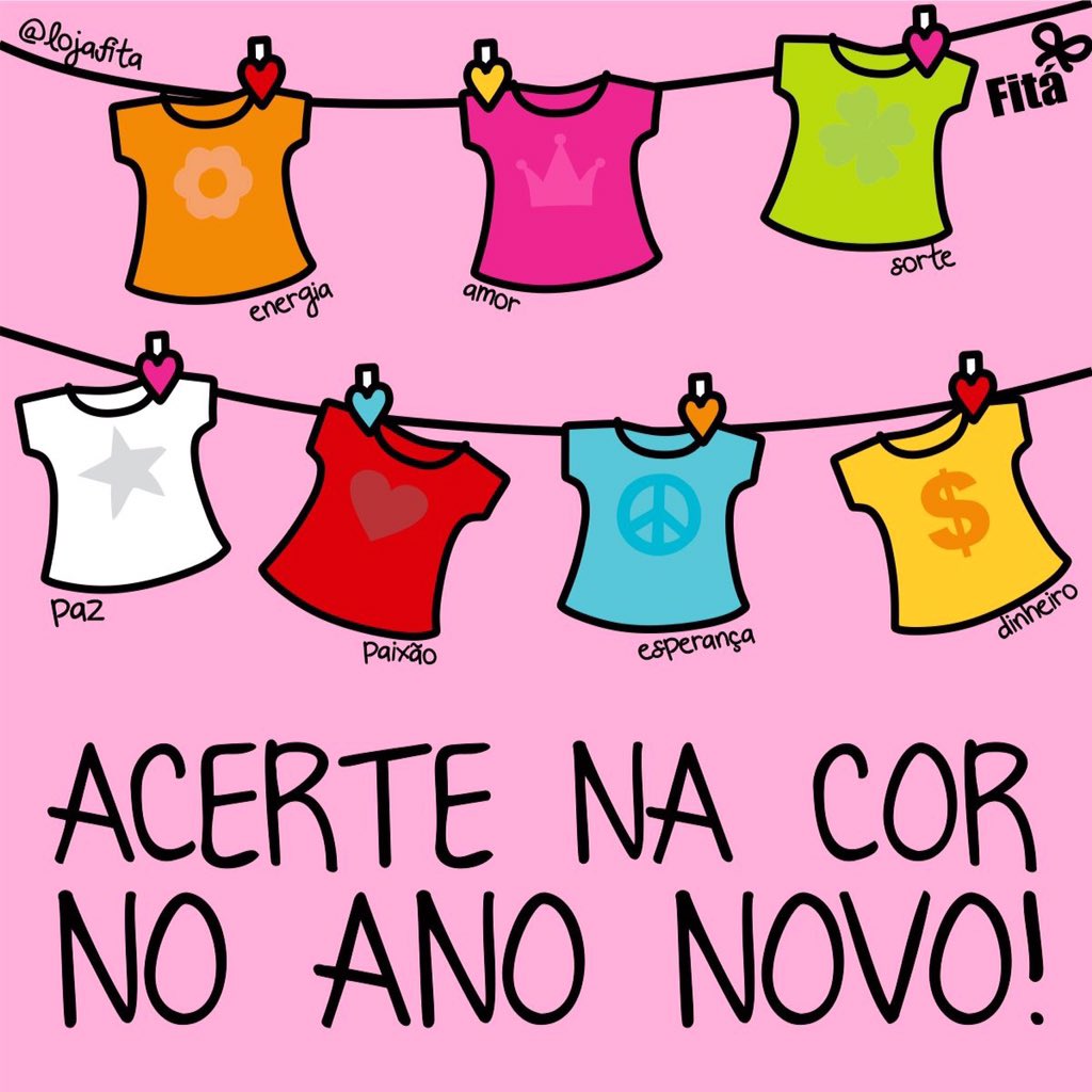 FitaPresentes's tweet photo. Eaí, qual cor você vai usar na virada? https://t.co/RbOFKXQHib