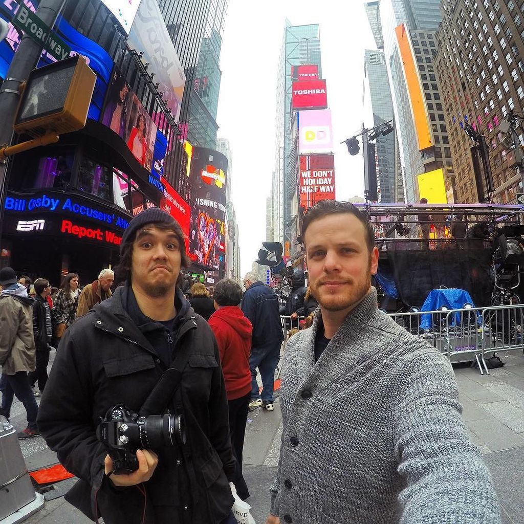 babin_coy's tweet photo. Times Square yo. New Years prep was pretty crazy! #NYinNYC #lastdaysof2015 https://t.co/Fu6M2ZP0r6 https://t.co/gx6N8f5ayN