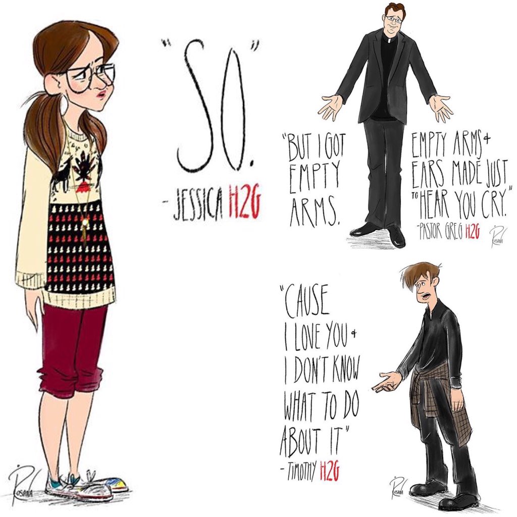 We are loving these #HandtoGodBway character sketches from @rosanaeye on <a href="/instagram/">Instagram</a>!