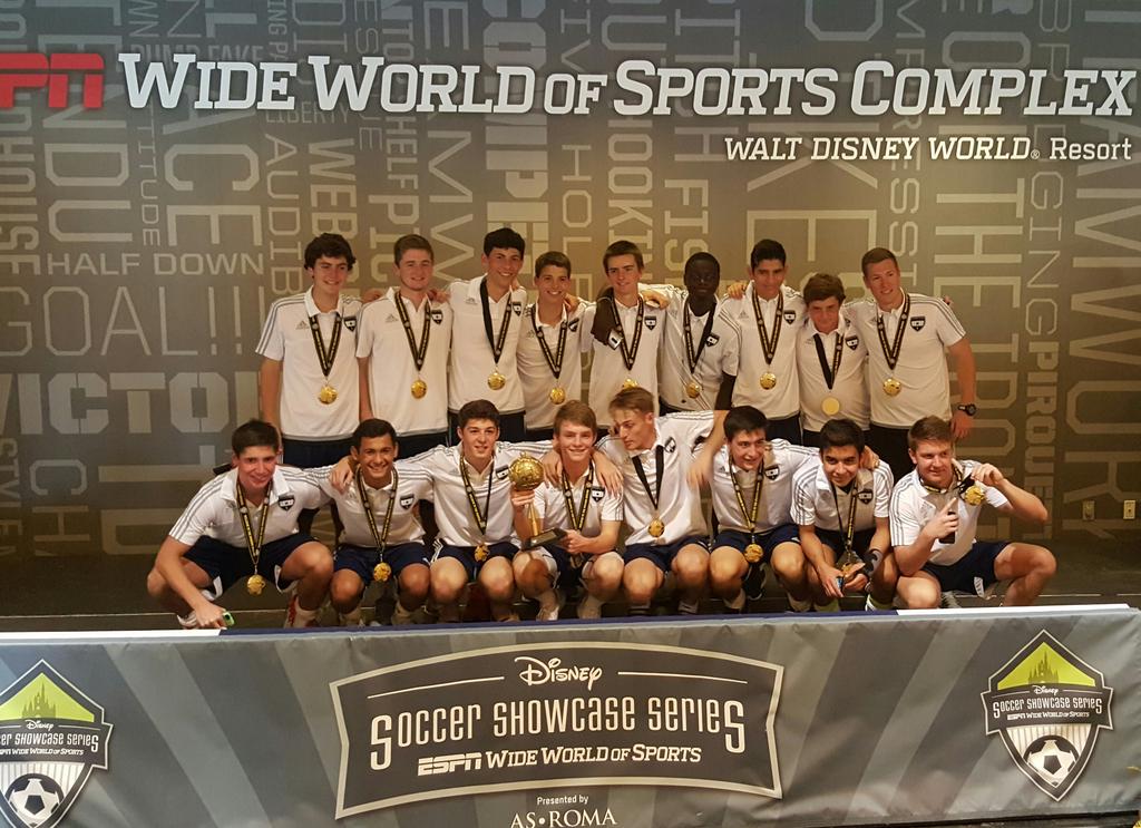 UJWW's tweet photo. Sporting Blue Valley Pre-Academy 98/99 Disney Classic Tournament Champions! @SportingKC #sportingbluevalley https://t.co/Uvzyq9gute