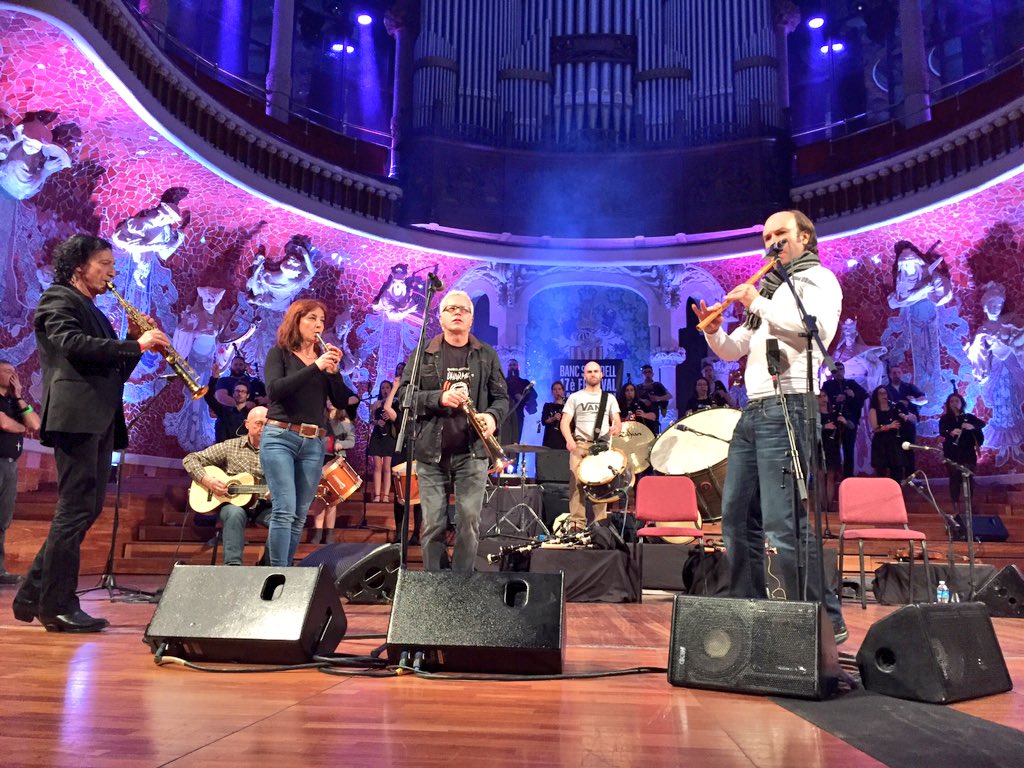 Proves de so, avui al <a href="/palaumusicacat/">Palau de la Música Catalana</a> col·laborant amb Carlos Nuñez