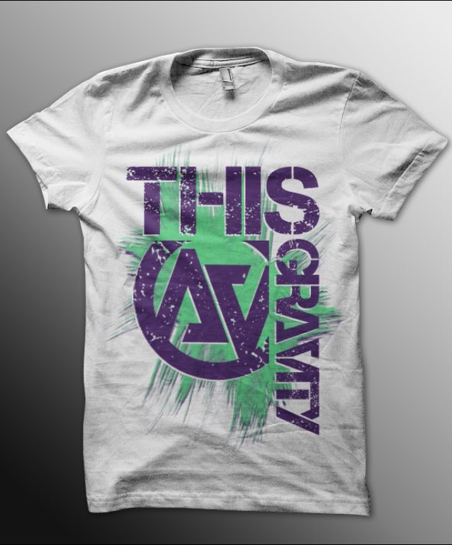 thisgravityband's tweet image. Stoked to have a new shirt design up for grabs finally!