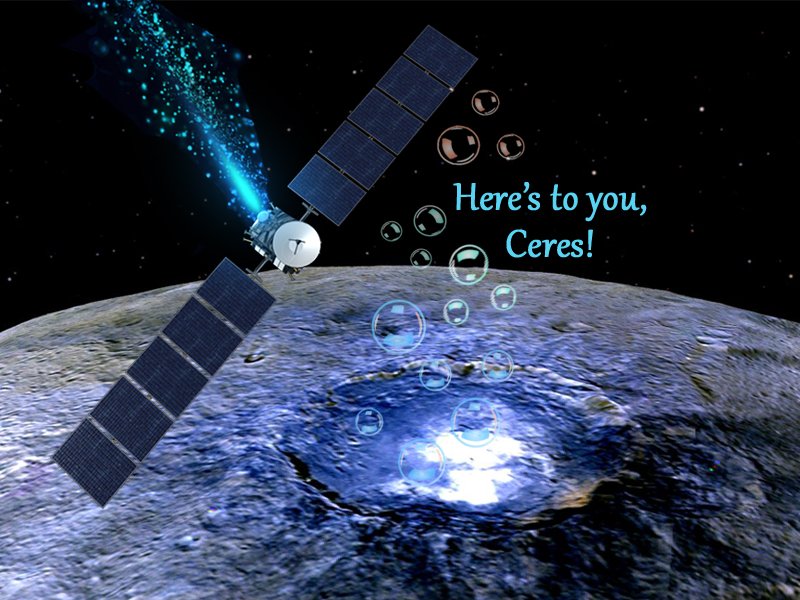 NASA_Dawn's tweet image. Happy new year! And note this anniversary: Giuseppe Piazzi discovered #Ceres 215 years ago today!