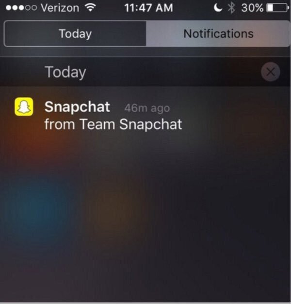 The only person snapping me during the holidays.