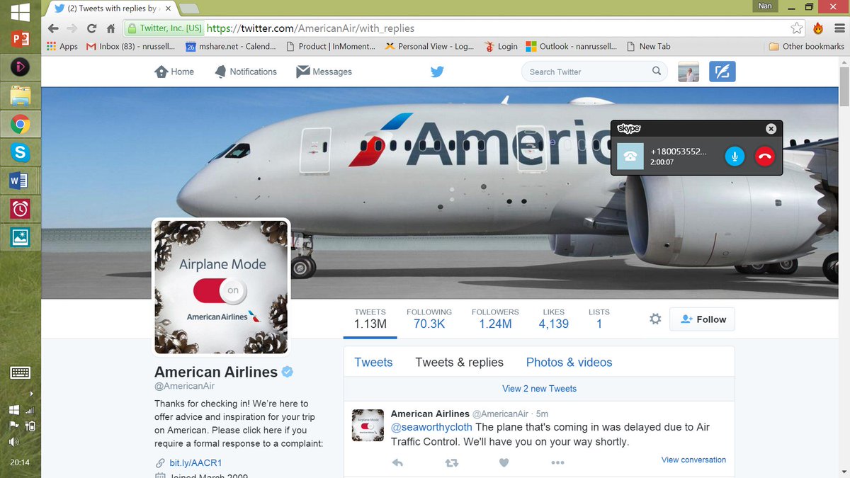 nanrussell's tweet photo. @americanair still no update on missing carseat.4 days. 2+ hrs now on hold with AA baggage call centre.#aadoesntcare https://t.co/GBupWpmbgf